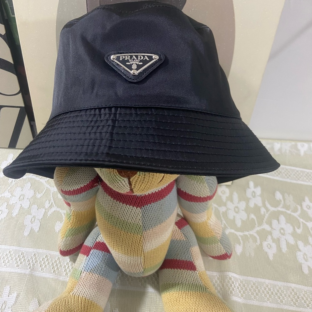 Prada Black Bucket Hat - Picture 2 of 5